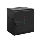 Coffret 19  15U 570 x 600 x 770mm porte pleine noir - LIVRE EN KIT