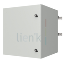 Coffret 9U 600x600 IP65 porte pleine pour fixation sur poteau