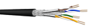 Câble 4p CAT7 S/FTP LSHF Dca étanche SS26 UCF I/O box 305ml 60060547 PRYSMIAN