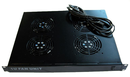 Rack de ventilation 1U 19 4 ventilateurs sans thermostat