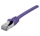 CORDON PATCH RJ45 F/UTP CAT 6a LSOH Snagless Violet 10m