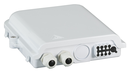FTTH IP65 Connectionbox for 8fiber, 8 adapter and Fiber overlength box
