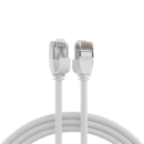Cordon de brassage U/FTP, 4mm, cat6A ultraflex, blanc, 2m