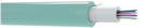 Câble 12FO OM3 Cca Aqua RAL6027 structure libre LSZH UNIVERSEL TUBE