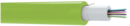 12FO OM5 TUBE CENTRAL STRUCTURE LIBRE LSZH UNIVERSEL Dca VERT LIME RAL 6039