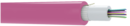 24FO OM4 TUBE CENTRAL STRUCTURE LIBRE LSZH UNIVERSEL Dca VIOLET ERIKA RAL4003