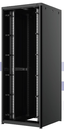 Baie 42U 800x800 Série Spéciale Lycée noire SANS porte AV avec panneau arrière