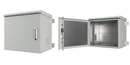 COFFRET 19  IP66 12U 600x600 double paroi gris clair