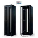 Extension baie EDF 42U 600 X 800 avec portes saloon ajourées 80% AV/AR