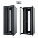 Baie EDF 33U 800 X 800 avec portes saloon perforées AV/AR