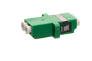 Raccord LC APC duplex monomode
