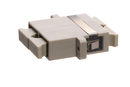 Raccord SC/SC multimode duplex beige