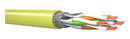 Megaline Cat 7, 4 paires, S/FTP, F6-90 Testé à 1000 MHz AWG 23/1 PiMF, Cca,