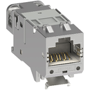 Connecteur MegaLine MC45 PRO+, RJ45, Cat.6A ISO/IEC, Keystone, Certifié PVP