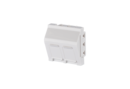 Plastron 45x45 2 ports keystone non équipé, blanc pur RAL 9010