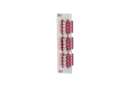 OpDAT REGpro plaque frontale 3UH, 7UL 6xLC-Q OM4 (céramique, violet)
