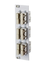 OpDAT REGpro plaque frontale 3UH, 7UL 6xSC-D MM (céramique, métal)