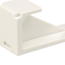 Blank Module, 1 Port Arctic White