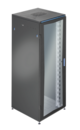 Baie Progress 27U 800x800x1390h avec 4 montants 19  + kit de jarretièrage