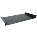 Plateau noir fixation avant 250mm 1U