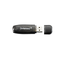 Clé USB 2.0 Rainbow Line - 16 Go Noir INTENSO