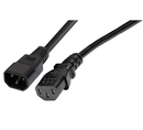 Rallonge d'alimentation C14 / C13 noire -  3,0 m