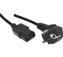 Cordon d'alimentation PC CEE7 / C13 noir - 0,6 m