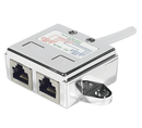 ECLATEUR DE PORT RJ45 BLINDE LAN+LAN