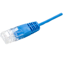 CORDON UTP 1P bleu RJ45/RJ45 TELEPHONE 100 OHMS 1M