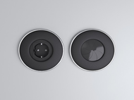 Iris B 1 x SCHUKO socket DIGITEL