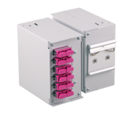 Panneau 6 x SC duplex ou 6 LC quad pour pour boitier EF53705.1V3