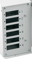 Panneau 6 x SC duplex ou 6 LC quad pour 53705.1V3
