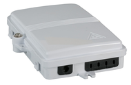 FTTH IP65 Connectionbox for 4fiber, 4 adapter and Fiber overlength box