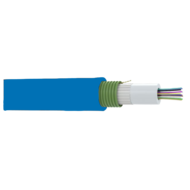 24FO OS2 CENTRAL LOOSE TUBE FCA ARMÉ PEHD EXTÉRIEUR BLEU RAL5015