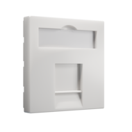 PLASTRON 45x45 PLAT 1P Unikkern - KFP45451PEF8