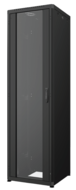 BAIE RESEAU START 42U 800x800 19 POUCES PORTE AV VITREE SIMPLE - PANNEAU AR