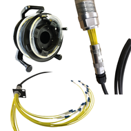 Rallonge fibre optique sur dérouleur 12FO LCLC 9/125 monomode longueur 200m