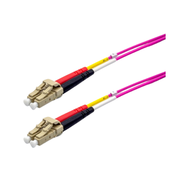 Jarretière LCLC 50/125 OM4 1m Erika Violet LSZH 2.0mm