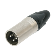 Fiche XLR sonorisation 3 pts male