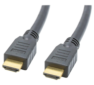 Cordon HDMI 1.4 - Contact Or - avec CHIPSET - type A M / M - 45 m