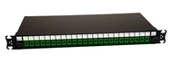 Tiroir équipé de 12 raccord SCAPC simpl monomode coulissant noir soit pour du Tiroir équipé de 12 raccord SCAPC simpl monomode coulissant noir soit pour du