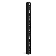 Large panneau Passe câble vertical unilatéral en plastique avec