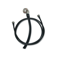 Bretelle 1/2  5092HLFRsuperflex N mâle N mâle 1m