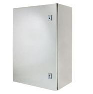 Coffret étanche acier galvanisé PSWB, IP 66, 600 x 800 x 300mm avec plaque de