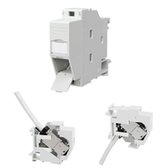 Keystone REGplus IP20 gris clair non équipé METZ-CONNECT 1309428103-E
