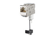 Connecteur femelle RJ45 Cat6A modul 270° jack - 130B12-E METZ CONNECT