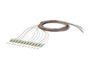 OpDAT pigtail LC-PC, OM3, 12 couleurs
