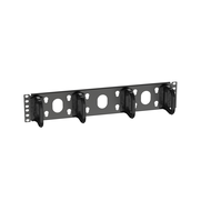 Guide-cordon à anneaux 2U (profondeur 87mm)