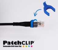 PATCH CLIP COULEUR BLEU FONCE x50