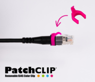 PATCH CLIP COULEUR ROSE FONCE x50 PATCH CLIP COULEUR ROSE FONCE x50